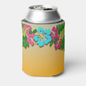 Koelboxxen van Hawaiian Luau Blikjeskoeler (Blikje Achterkant)