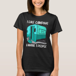 Koelcampagne voor mannen Camper Camping Outdoor T-shirt