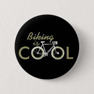 koelcyclus, fietsen ronde button 5,7 cm