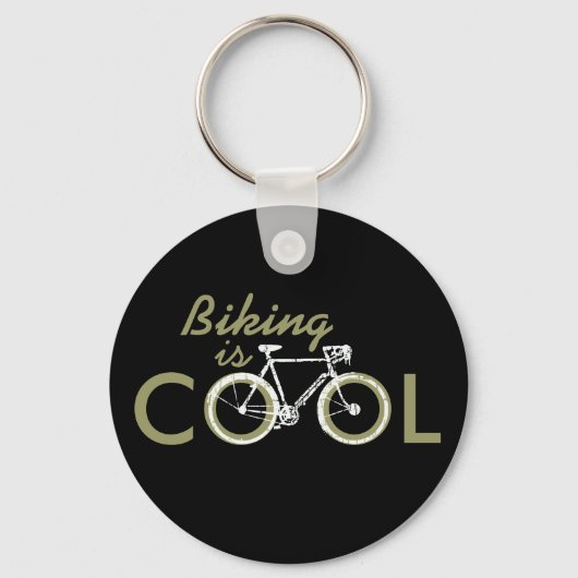 koelcyclus, fietsen sleutelhanger (Voorkant)