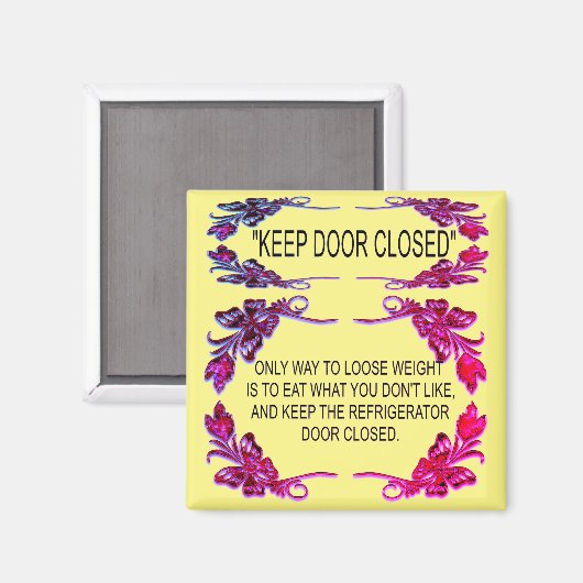 KOELDEUR MAGNEET (Voorkant / Achterkant)