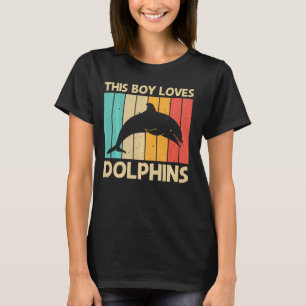 Koeldolfijn voor jongens Kinder dolfijnen Beluga w T-shirt