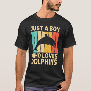 Koeldolfijn voor jongens Kinder dolfijnen Beluga w T-shirt