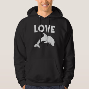 Koeldolfijn voor mannen Bottlenose Dolphin Anim Hoodie
