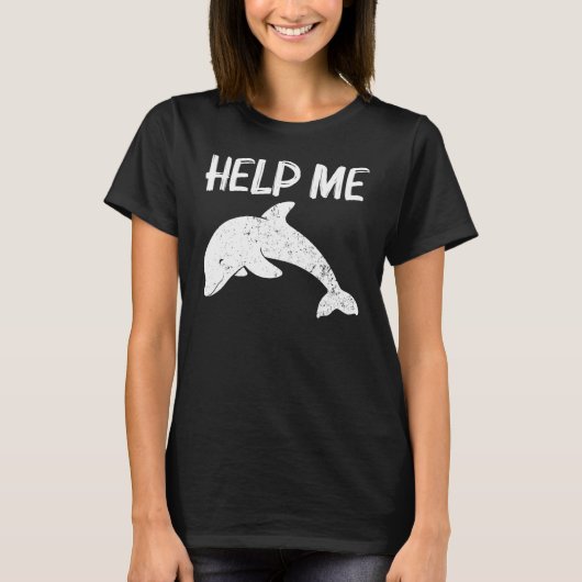Koeldolfijn voor mannen Bottlenose Dolphin Anim T-shirt (Voorkant)