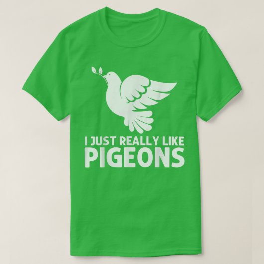 Koelduif voor mannen Staple Homing Pigeon Rac T-shirt (Design voorkant)