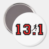 Koele 13.1 halve marathon magneet (Voorkant / Achterkant)