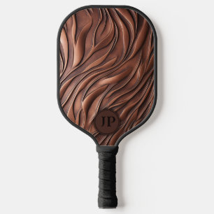 Koele 3D koperen metalen gesmolten golf Initialen Pickleball Paddle