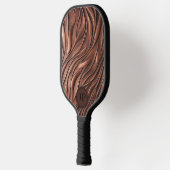 Koele 3D koperen metalen gesmolten golf Initialen Pickleball Paddle (Links)