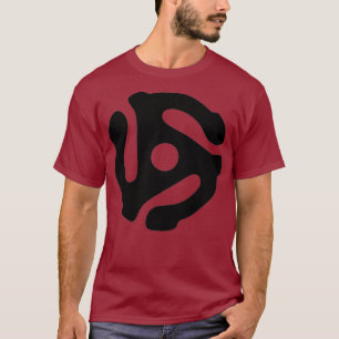 Koele 45 RPM Adapter Spider Record DJ Platenspeler T-shirt