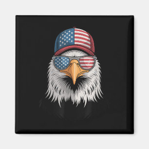 Koele 4th of July Eagle USA Vlag Zonnebrillen Inde Magneet