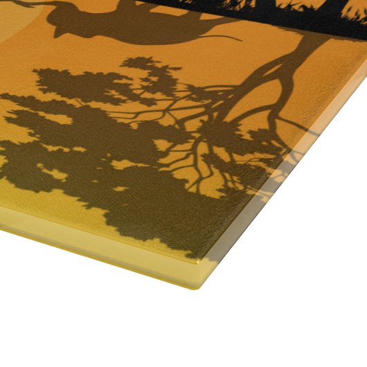 koele Afrikaanse olifantenkeuken Snijplank (Hoek)