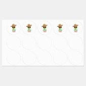 Koele Alien Zomer Vakantie Sfeer Labels (Vel)