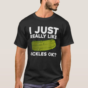 Koele augurk voor mannen vrouwen dille minnaar kom t-shirt