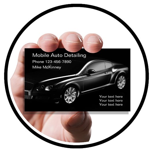 Koele Auto Detailing Visitekaartje