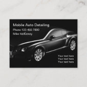 Koele Auto Detailing Visitekaartje (Voorkant)