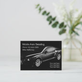 Koele Auto Detailing Visitekaartje (Staand voorkant)