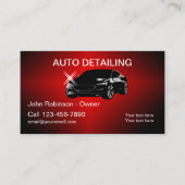 Koele Auto Detailing Visitekaartjes (Voorkant)