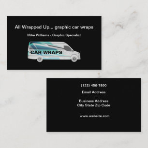 Koele automotive-car wrap-services visitekaartje