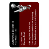 Koele Automotive Grote Zakelijke Magneten (Verticaal)