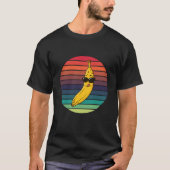 Koele banaan retro t-shirt (Voorkant)