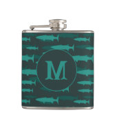 Koele Barracuda Monogram Heupfles (Voorkant)