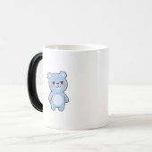 Koele Beer Minimale Kawaii Stijl Magische Mok (Voorkant links)