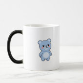Koele Beer Minimale Kawaii Stijl Magische Mok (Links)