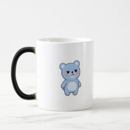 Koele Beer Minimale Kawaii Stijl Magische Mok