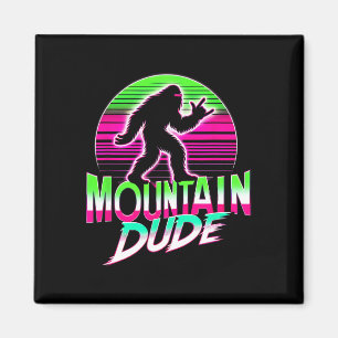 Koele berg kerel Bigfoot Sasquatch Wandelcadeau Magneet
