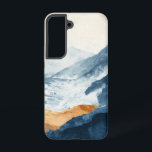 Koele besneeuwde winter vroeg in de ochtend samsung galaxy hoesje<br><div class="desc">Een schitterende koele sneeuw stijgt op over zachte heuvels en een rustige vallei,  het vastleggen van de serene schoonheid van vroeg winterse ochtendlicht.</div>
