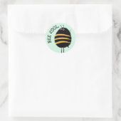 koele bij ronde sticker (Tas)