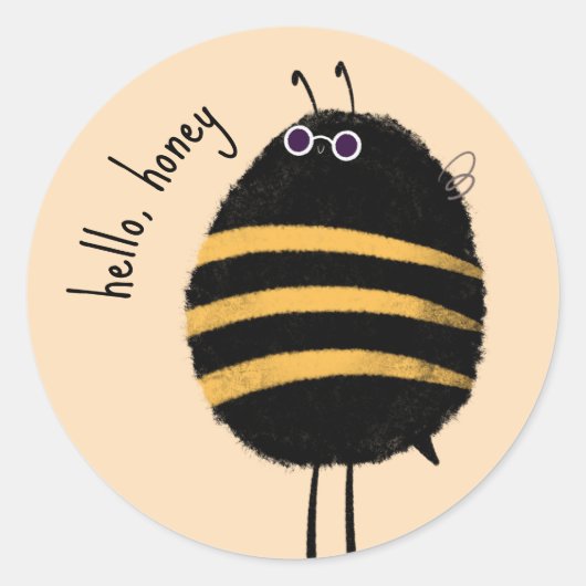 koele bij ronde sticker (Voorkant)