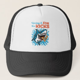 Koele Blauwe Haai voor Kicks Trucker Pet