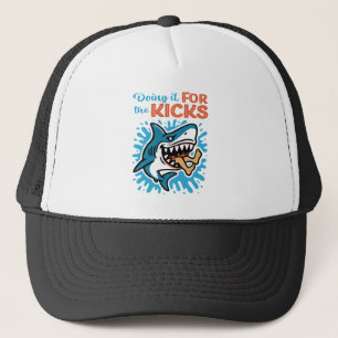 Koele Blauwe Haai voor Kicks Trucker Pet