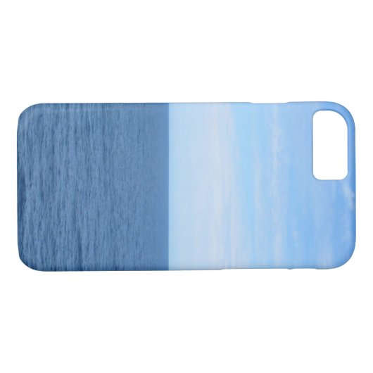 Koele Blauwe Oceaan Case-Mate iPhone Case (Achterkant (Horizontaal))