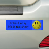 koele bumpersticker (Op auto)