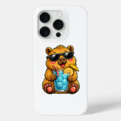 Koele Capybara Drank Case-Mate iPhone Case (Achterkant)