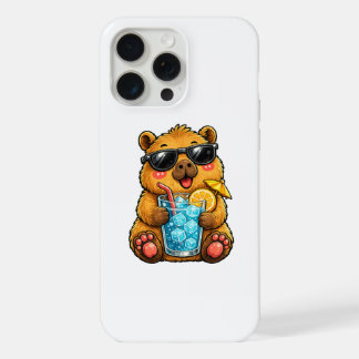 Koele Capybara Drank iPhone 15 Pro Max Case