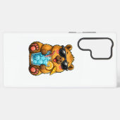 Koele Capybara Drank Samsung Galaxy Hoesje (Achterkant horizontaal)