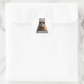 Koele Capybara Sticker (Tas)