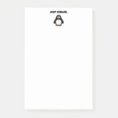 Koele Cartoon Pinguïn - Gewoon Chillin 'Arctic Vib Post-it® Notes (Voorkant)