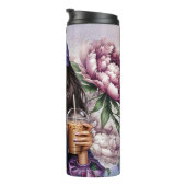Koele Casual Coffee Floral Vibes Thermosbeker (Geroteerd rechts)
