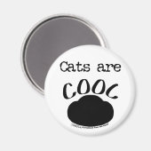 Koele Cat-Paw print Magneet (Voorkant / Achterkant)