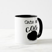 Koele Cat-Paw print Mok (Voorkant rechts)