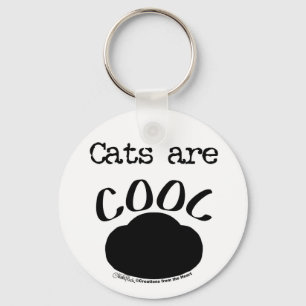 Koele Cat-Paw print Sleutelhanger