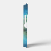 Koele close-up opvallende blauwe oog iris oogbal p Case-Mate iPhone case (Achterkant / Rechts)