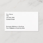 Koele Constructie Metallic Tone Visitekaartjes (Achterkant)