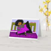 Koele dag! kaart (Gele Bloem)