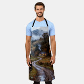 Koele Dagen Warme Diner Schort (Gedragen)